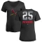 Women's Mark McGwire Midnight Mascot V-Neck T-Shirt - Black