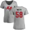 Women's Markees Watts Name & Number Slim Fit T-Shirt - Ash