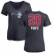 Women's Markelle Fultz Name and Number Banner Wave V-Neck T-Shirt - Navy