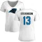 Women's Marquez Stevenson Name & Number Slim Fit T-Shirt - White