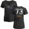 Women's Marshal Yanda Midnight Mascot T-Shirt - Black