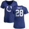 Women's Marshall Faulk Name & Number Slim Fit T-Shirt - Royal