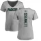 Women's Martellus Bennett Backer V-Neck T-Shirt - Ash