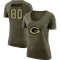 Women's Martellus Bennett Legend Salute to Service Scoop Neck T-Shirt - Olive