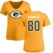 Women's Martellus Bennett Name & Number Slim Fit T-Shirt - Gold