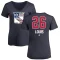 Women's Martin St. Louis Name and Number Banner Wave V-Neck T-Shirt - Navy