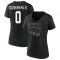 Women's Martins Dzierkals 2023 Western Conference Champions Goal Tender V-Neck T-Shirt - Black