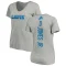 Women's Marvin Jones Jr. Backer V-Neck T-Shirt - Ash