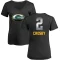 Women's Mason Crosby Midnight Mascot T-Shirt - Black