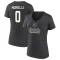 Women's Mason Morelli Heather 2023 Western Conference Champions V-Neck T-Shirt - Charcoal