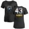 Women's Matt Albers Midnight Mascot V-Neck T-Shirt - Black