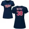 Women's Matt Belisle Name & Number T-Shirt - Navy