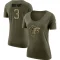 Women's Matt Bryant Legend Salute to Service Scoop Neck T-Shirt - Olive