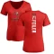 Women's Matt Feiler Backer Slim Fit T-Shirt - Red