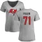 Women's Matt Feiler Name & Number Slim Fit T-Shirt - Ash