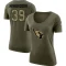 Women's Matt Hembrough Legend Salute to Service Scoop Neck T-Shirt - Olive