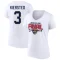 Women's Matt Kiersted 2023 Stanley Cup Final V-Neck T-Shirt - White