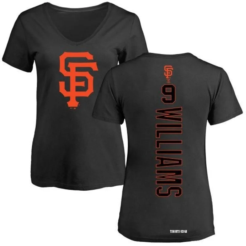 Matt Williams San Francisco Giants Women's Black Backer Slim Fit Long  Sleeve T-Shirt 