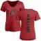 Women's Matt Williams Backer Slim Fit T-Shirt - Red