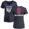 Women's Matthew Dellavedova Name and Number Banner Wave V-Neck T-Shirt - Navy