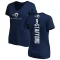 Women's Matthew Stafford Backer Slim Fit T-Shirt - Navy