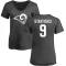 Women's Matthew Stafford One Color T-Shirt - Ash