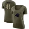 Women's Matthias Farley Legend Salute to Service Scoop Neck T-Shirt - Olive