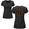 Women's Max Wright Name & Number T-Shirt - Black