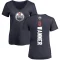 Women's Maximus Wanner Backer Slim Fit V-Neck T-Shirt - Navy