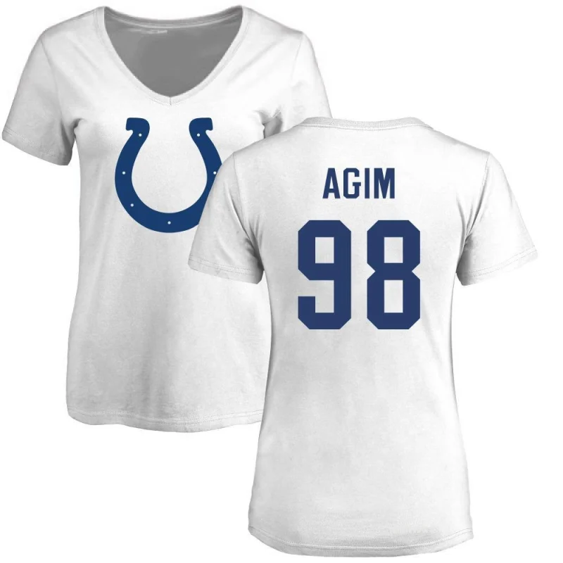 Women's McTelvin Agim Backer Slim Fit T-Shirt - Royal - Tshirtsedge