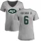 Women's Mecole Hardman Jr. Name & Number Slim Fit T-Shirt - Ash