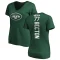 Women's Mekhi Becton Backer Slim Fit T-Shirt - Green