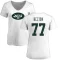 Women's Mekhi Becton Name & Number Slim Fit T-Shirt - White