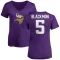 Women's Mekhi Blackmon Name & Number Slim Fit T-Shirt - Purple