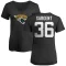 Women's Mekhi Sargent Name & Number Slim Fit T-Shirt - Black