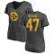 Women's Mel Blount One Color T-Shirt - Ash