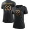 Women's Melvin Gordon III 2020 Salute To Service Performance T-Shirt - Black