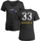 Women's Melvin Gordon III Midnight Mascot T-Shirt - Black