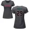 Women's Merrill Kelly Name & Number T-Shirt - Charcoal