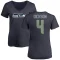 Women's Michael Dickson Name & Number Slim Fit T-Shirt - Navy