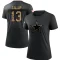 Women's Michael Gallup 2020 Salute To Service Performance T-Shirt - Black