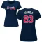 Women's Michael Harris II Name & Number T-Shirt - Navy