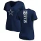 Women's Michael Irvin Backer T-Shirt - Navy