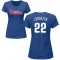 Women's Michael Lorenzen Name & Number T-Shirt - Royal