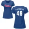 Women's Michael Plassmeyer Name & Number T-Shirt - Royal