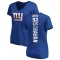 Women's Michael Strahan Backer Slim Fit T-Shirt - Royal