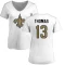 Women's Michael Thomas Name & Number Slim Fit T-Shirt - White