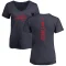 Women's Michail Yunkov One Color Backer T-Shirt - Navy