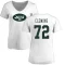 Women's Micheal Clemons Name & Number Slim Fit T-Shirt - White