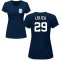 Women's Mickey Lolich Name & Number T-Shirt - Navy